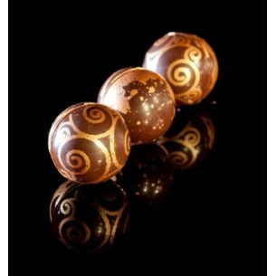 BOULES DE NOEL AU PRALINE